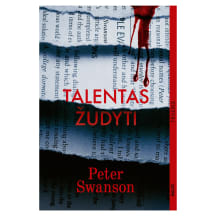 Knyga Peter Swanson TALENTAS ŽUDYTI