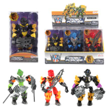 Transformeriai ROBOFORCES WARRIOR, 6 vnt. asortimentas, 1/12 SS26