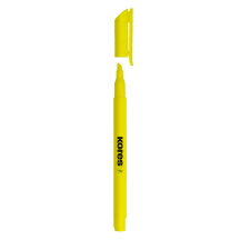 Markeris KORES HIGH LINER, pasviras galiukas, geltonas