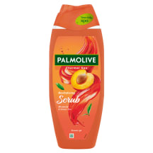 Dušo želė PALMOLIVE THERMAL SPA REVITALISING SCRUB, MIRABEL & GREEN TEA, 500 ml