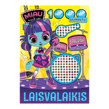 Knyga MIAU MADOS NAMAI. 1000 DEIMANTŲ. LAISVALAIKIS / GIMTADIENIS