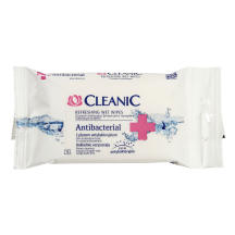 Drėgnos servet.CLEANIC Antiseptic,15vnt