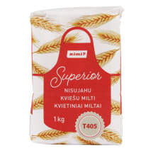 Kvietiniai miltai RIMI 405D, 1 kg