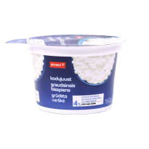 Varškės grūdeliai su grietinėle RIMI, 4 % rieb., 160 g
