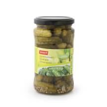Marinuoti agurkai RIMI, 2 - 5 cm, 340 g / 180 g