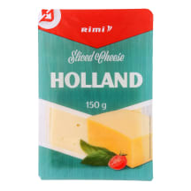 Pjaustytas olandiškas sūris RIMI, 45% rieb., 150 g