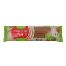 Pilno grūdo makaronai RIMI GOODLIFE SPAGHETTI, 500 g