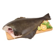 Atšildytas juodasis paltusas be galvos, skrostas, 1 kg