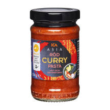 Raudonojo kario pasta ICA, 114 g