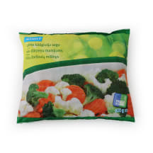 Greitai užšaldytas trijų daržovių mišinys RIMI, 400 g