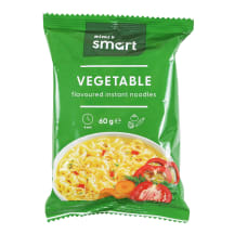 Greitai paruošiami makaronai RIMI SMART, daržovių skonio, 60 g