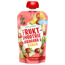Tyrė su braškėmis ir bananais ICA, 120 g