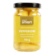 Konservuoti pipirai RIMI SMART BABY PEPPERONI, 110 g / 50 g