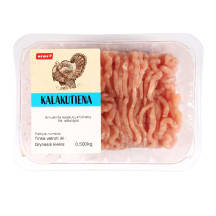 Smulkinta kalakutų krūtinėlių filė RIMI, atšaldyta, 500 g
