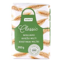 Kvietiniai miltai RIMI, 550C, aukščiausia rūšis, 900 g