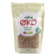 Ekologiški žalieji lęšiai SALLING EKO, 400 g
