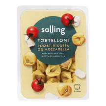 Virtinukai TORTELLONI su pomidorais, rikota ir mocarela SALLING, 250 g