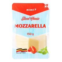 Pjaustytas sūris RIMI MOZZARELLA,  42 % rieb., 150 g