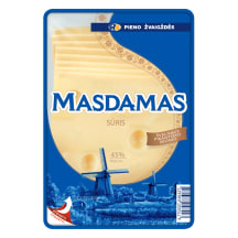 Puskietis fermentinis sūris MASDAMAS, 45 % rieb., 150 g