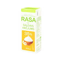 Grietinėlė RASA, UHT, 35 % rieb., 200 g