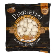 Greitai užšaldyti koldūnai su mėsos įdaru PINIGĖLIAI, 500 g