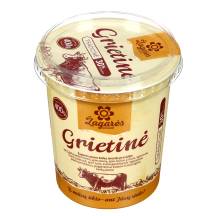 Tradicinė grietinė ŽAGARĖS PIENINĖ, 30 % rieb., 400 g