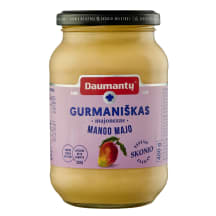 Majonezas su mangais DAUMANTŲ GURMANIŠKAS, 50 % riebumo, 400 g