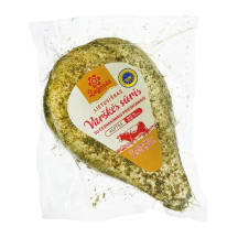 Keptas ŽAGARĖS varškės sūris su česnakiniais prieskoniais, 22 % rieb., 1 kg