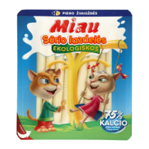 Ekologiškos sūrio lazdelės MIAU, 40 % rieb.s.m., 270 g
