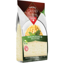 Tarkuotas sūris makaronams ir salotoms ROKIŠKIO GRAND, 40 % rieb., 250g