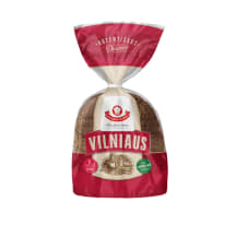 Juoda VILNIAUS duona be pridėtinio cukraus AUTENTIŠKOS, 430 g