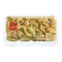 Kiaulių odelių traškučiai su prieskoniais ir sūriu, 1 kg