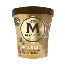 Valgomieji ledai MAGNUM DOUBLE CARAMEL BILLIONAIRE, 440 ml / 303 g