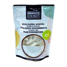 Ekologiški kokoso gabaliukai, 100g