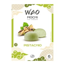 Pistacijų skonio valgomieji ledai WAO MOCHI, 216ml/210g
