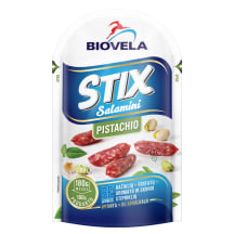 Vytintos dešrelės SALAMINI su pistacijomis BIOVELA, a.r., 80 g