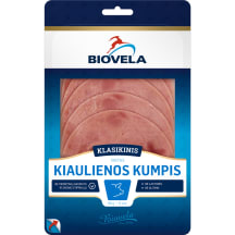 Virtas kiaulienos kumpis Klasikinis BIOVELA, a.r., 90 g