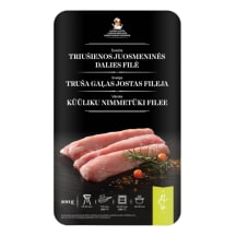 Šviežios triušienos juosmeninės dalies filė 200 g