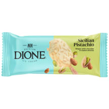 Pistacijų plombyras su baltu belgišku šokoladu ir migdolais DIONE, 90 ml / 70 g