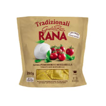 Makaronai RANA TORTELLONI su pomidorais ir mocarela, 250 g