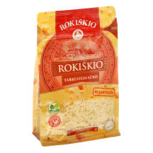Sūris ROKIŠKIO tarkuotas, 45 % rieb., 200 g