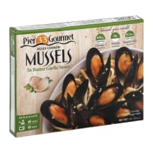 Šaldytos midijos česnakinio sviesto padaže PIER 33 GOURMET, 454 g