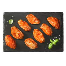Marinuotos viščiukų sparnelių vidurinės dalys Medus ir BBQ, 1kg