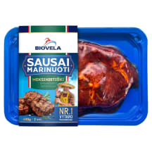 Sausai marinuoti MEKSIKIETIŠKI kiaulienos sprandinės kepsneliai BOVELA, 400 g