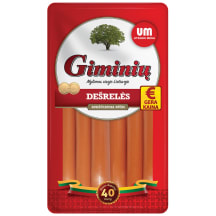 Virtos GIMINIŲ dešrelės, a. r., 860 g