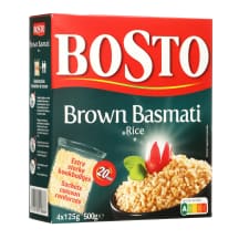Rudieji BASMATI ryžiai BOSTO, 500 g