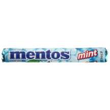 Mėtų sk. kramtom. saldainiai, MENTOS, 37.5 g