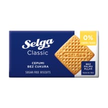 Sausainiai SELGA KLASIKA becukriai, 180 g
