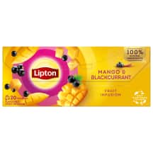 Mango ir juod. serb. arbata LIPTON, 20 vnt