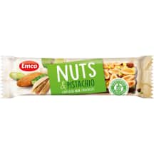Batonėlis su migdolais ir pistac. EMCO, 35 g